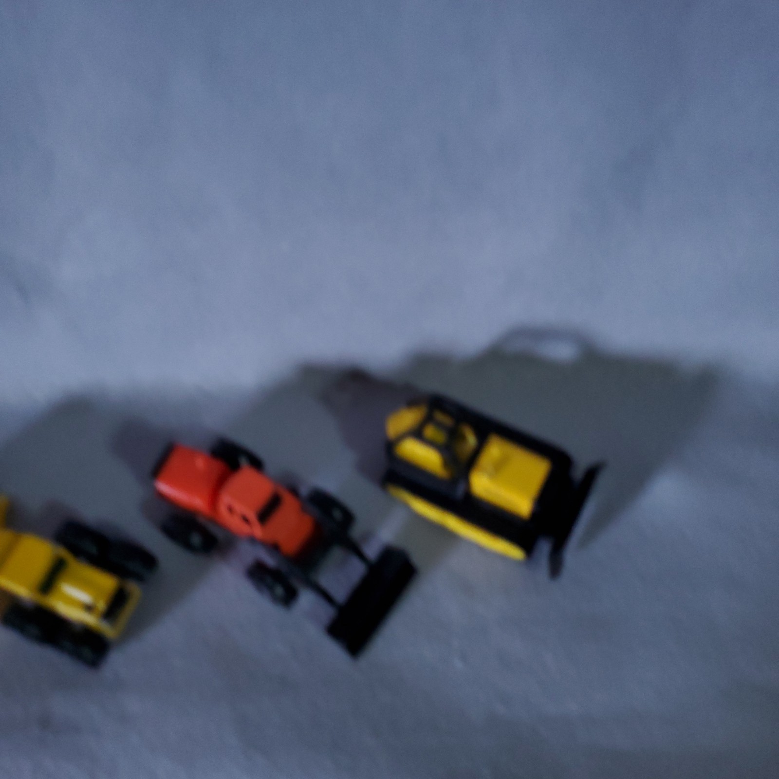 Vtg Tonka 1992-1994 Orange Front End Loader Metal Diecast Lot 3 Bulldozer
