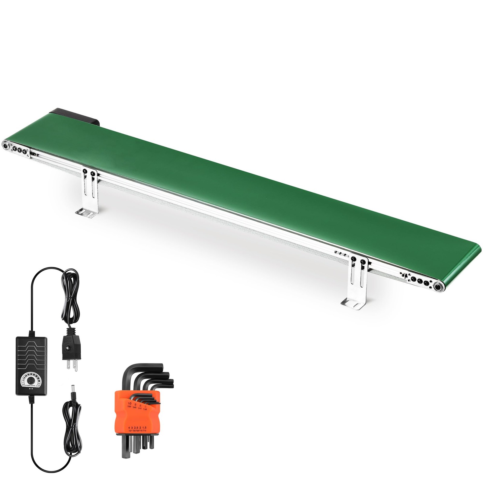 Moonshan Belt Conveyor 39 inch Desktop Version 39×6 inches, Green
