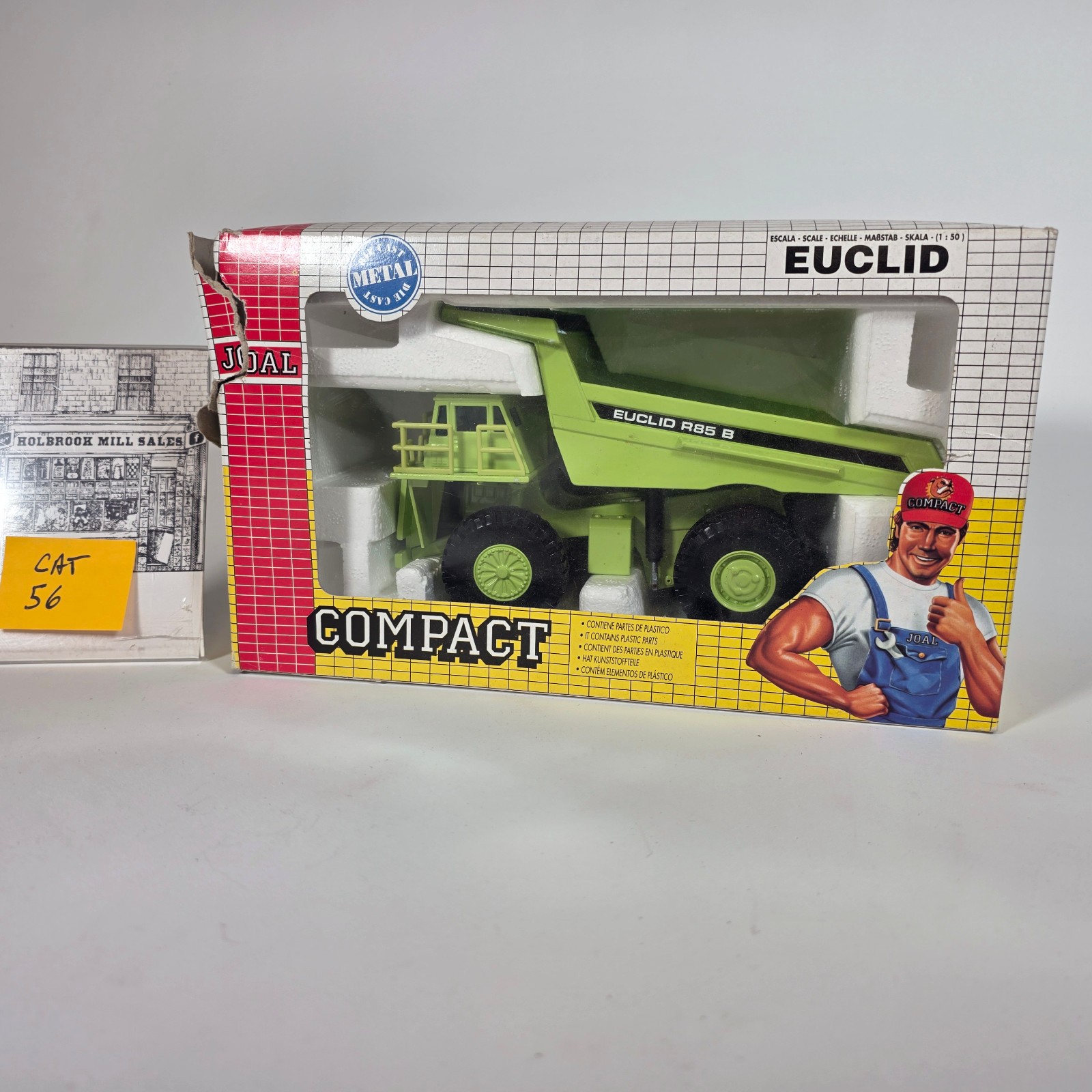 Joal Compact • Euclid R85 B Dumper Truck • Ref. 152 • Diecast 1:50 Scale