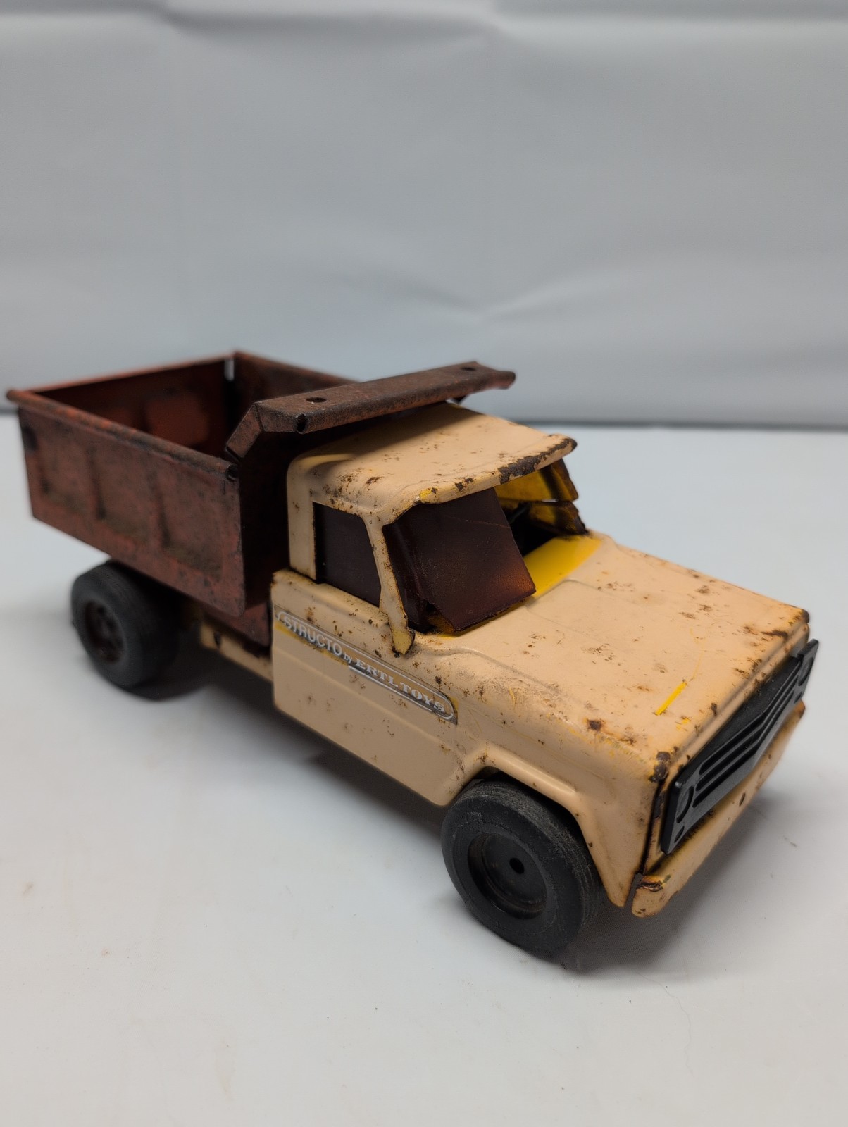 Dump Truck Structo by Ertl Toy Pressed Steel Vintage 70’s For Part Repair Rehab