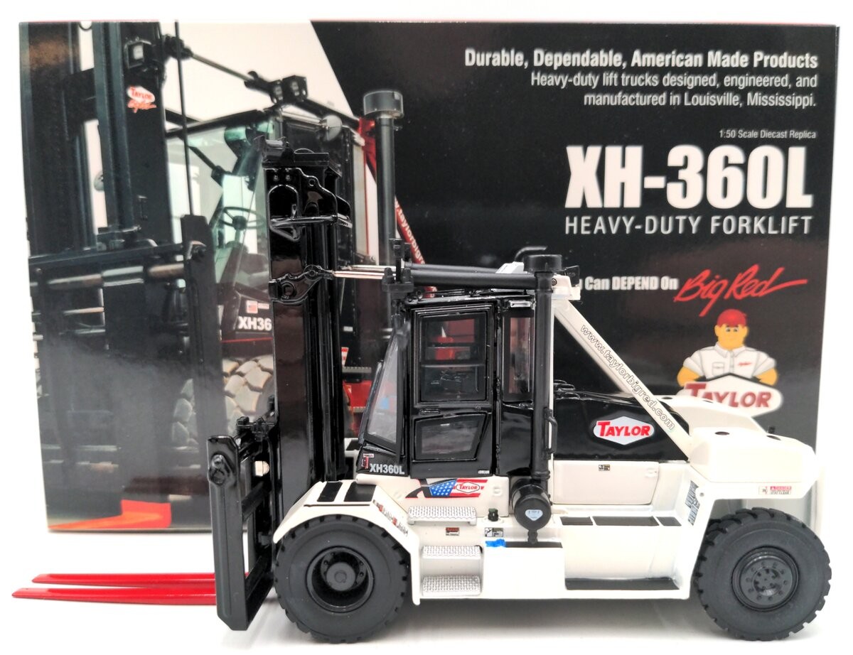 Weiss Brothers 033-W 1:50 Taylor XH-360L Heavy Duty Forklift – White