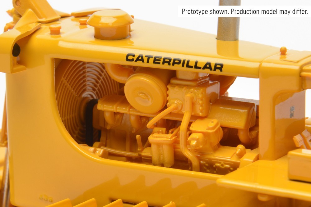 CATERPILLAR D-9G PUSH DOZER WITH CUSHION BLADE BY CCM.