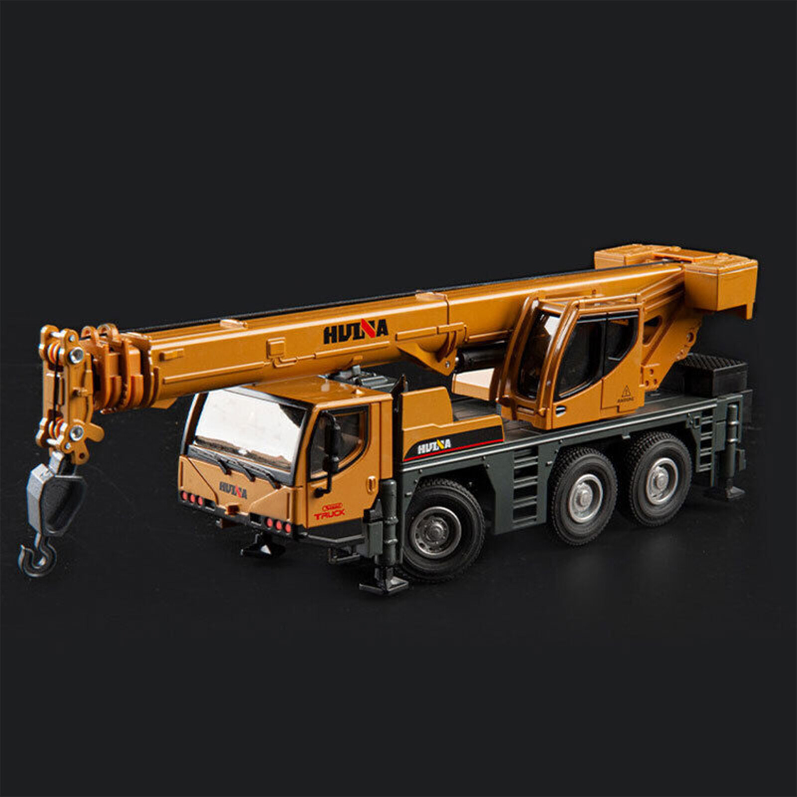 1:50 Crane Truck Construction Vehicle Model Diecast Metal Engineering Toy Gift
