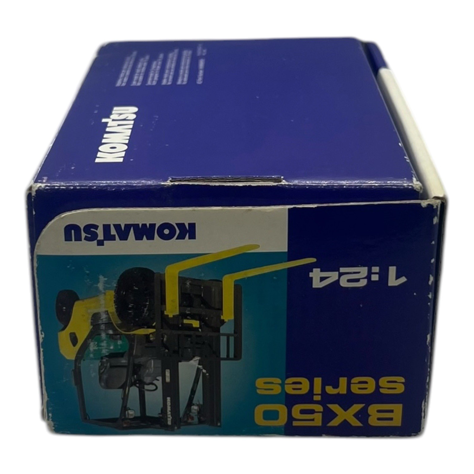 Komatsu BX50 Series Forklift 1:24 Diecast Model Toy – Boxed Construction Vehicle