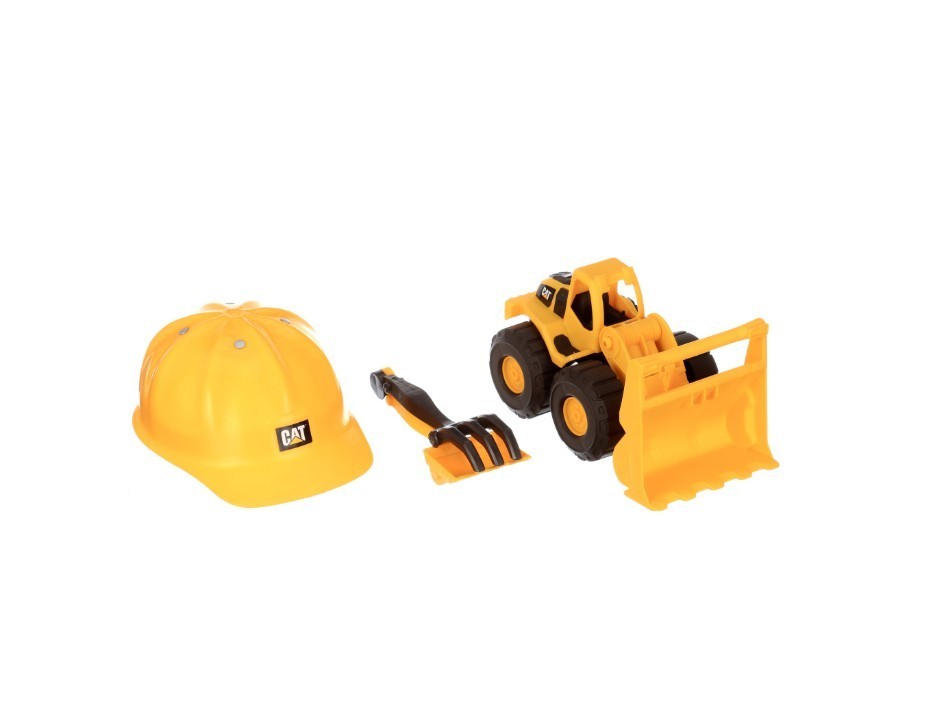 Funrise CAT Construction Fleet Sand Set, Wheel Loader Play Vehicle
