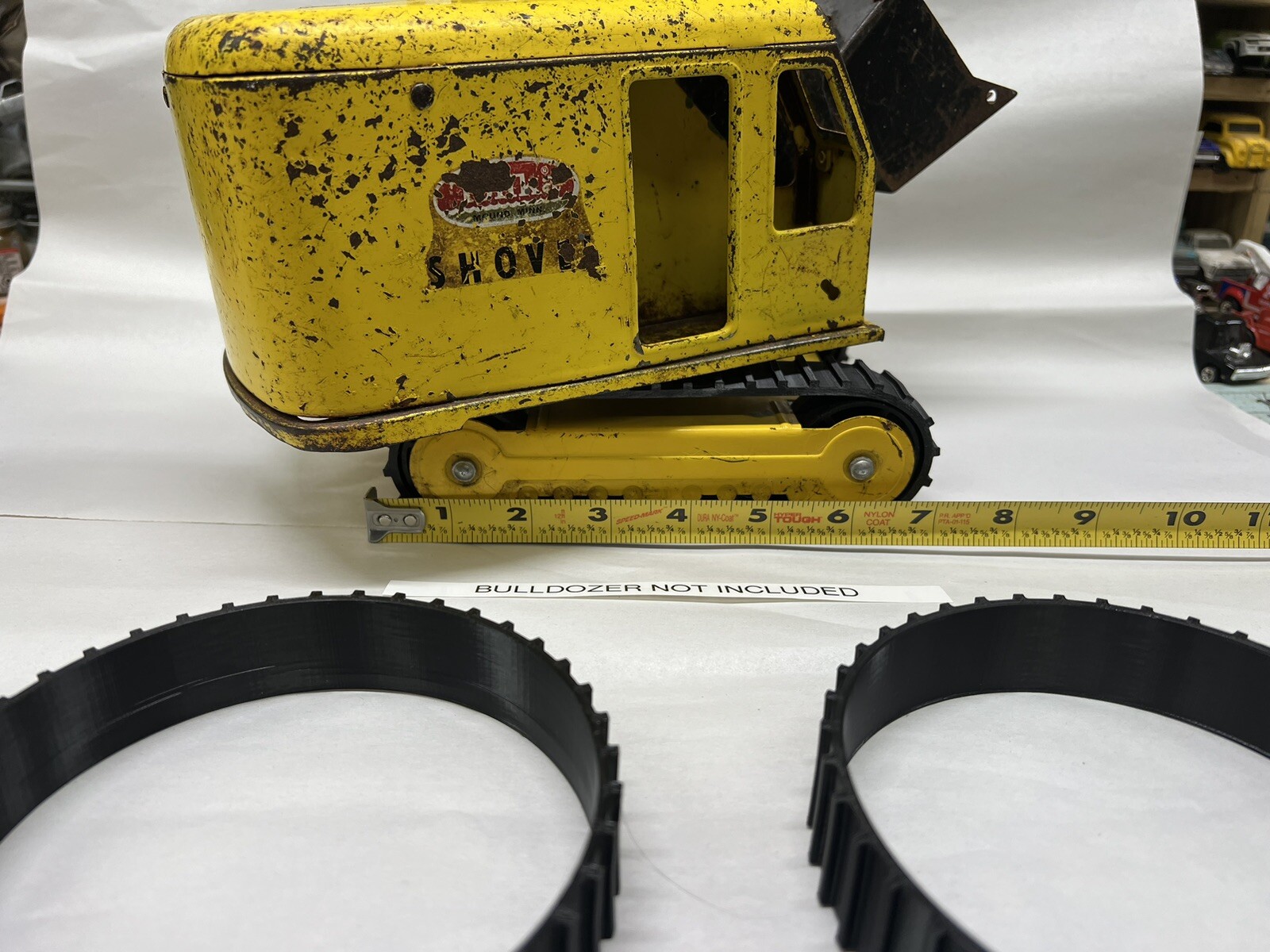 Vintage Tonka Steam Shovel Excavator (TRACKS ONLY)