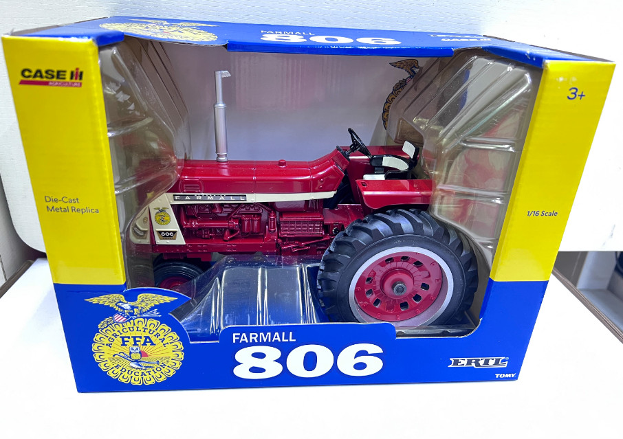 1:16 23CM CASE FARMALL 806 Tractor Farm Agricultural Machinary Diecast Model