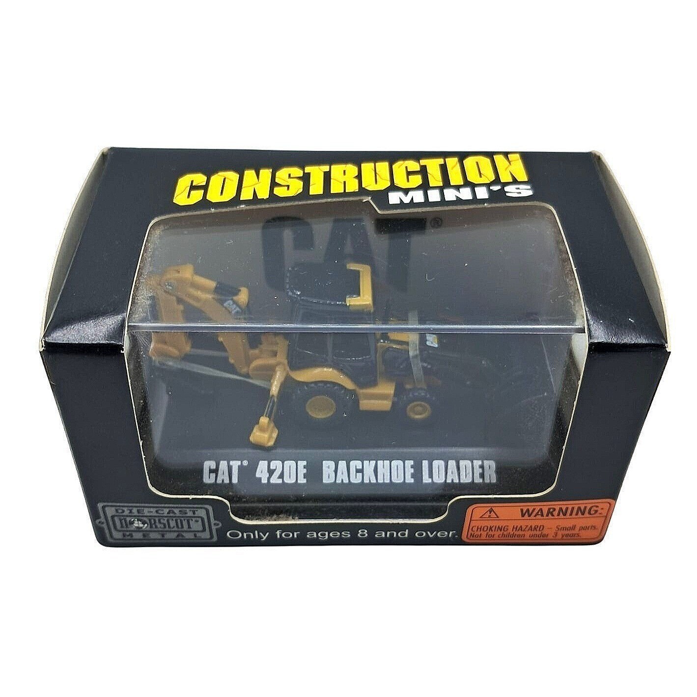 Industrial Norscot CAT Construction Minis Toy Vehicles Set Yellow Die-Cast Metal