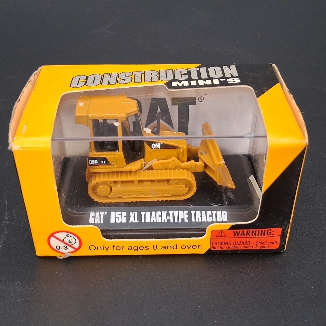 Lot of 2 Cat Construction Mini Caterpillar 315C L & D5G XL Tractor Diecast LN