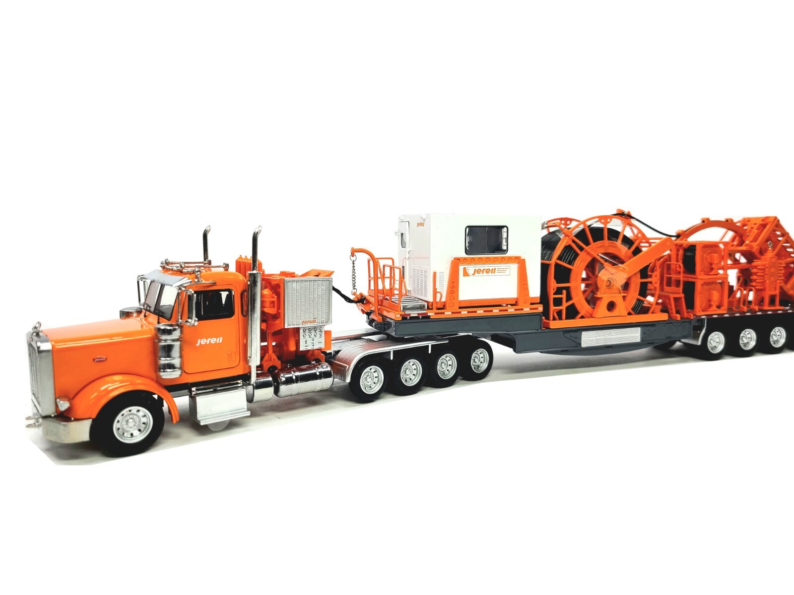 Jereh Truck and Trailer-Mounted Coiled Tubing Unit – China 1:50 Scale Model New