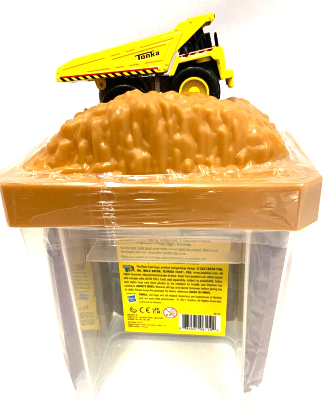 New Tonka Dig & Dirt Metal Movers Dump Truck Sand & Storage Case