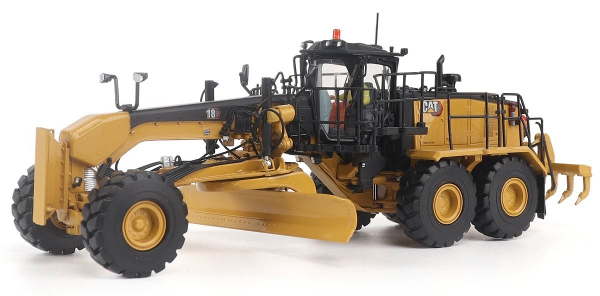 CAT 18M3 Motor Grader – High Line Series 1/50 Diecast