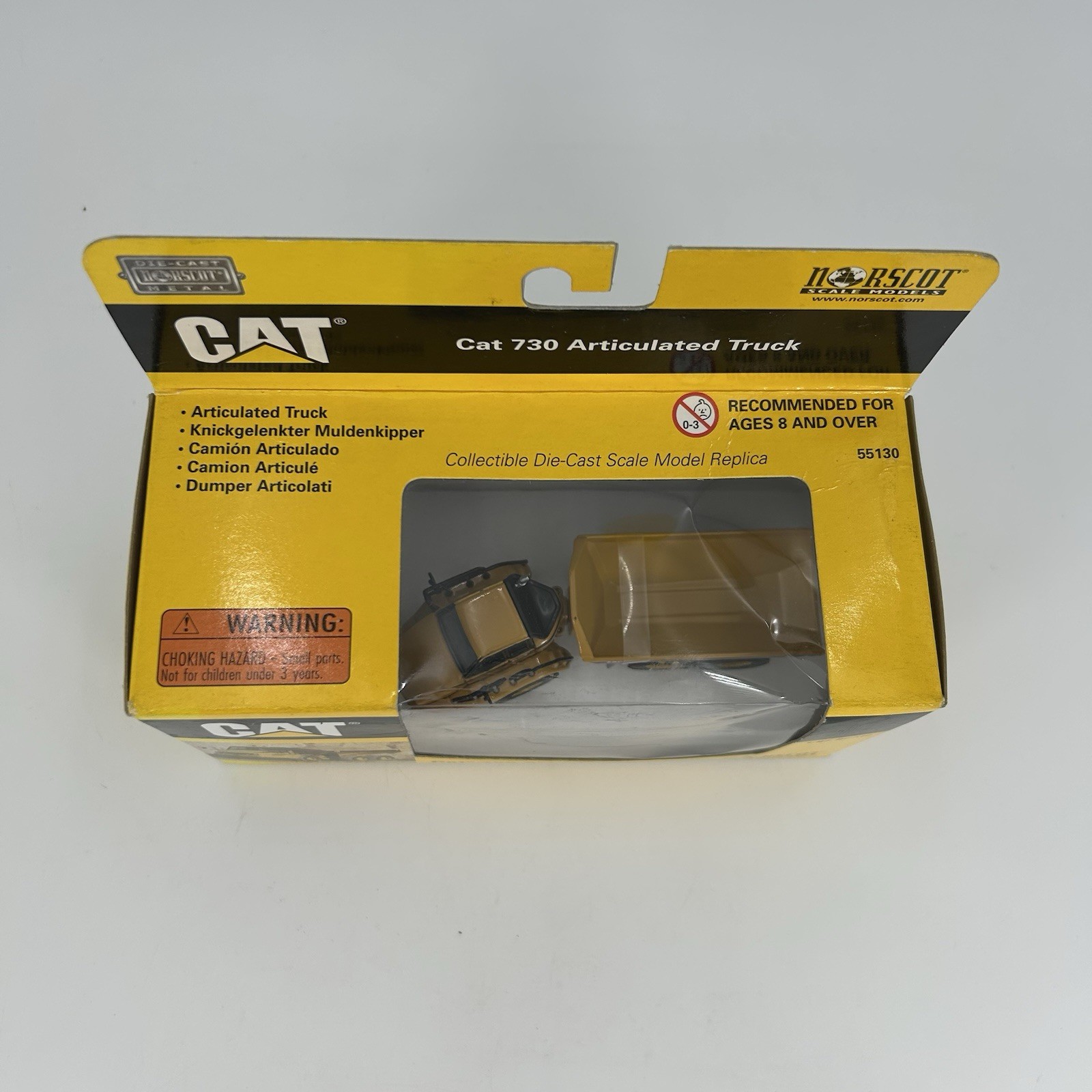 Norscot Scale Models 1:87 CAT Die-Cast 55130 730 Articulated Truck NIB