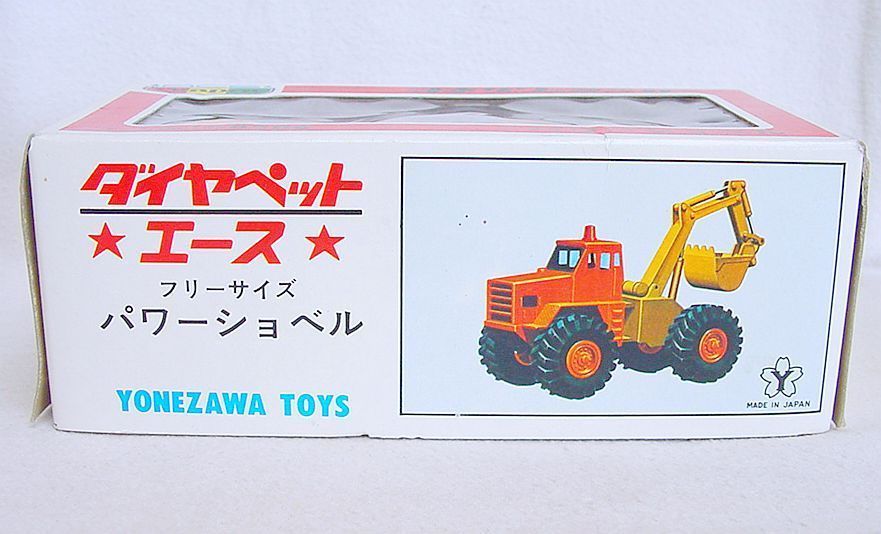 Diapet Japan 1:72 ACE WHEEL DIGGER TRUCK Yonezawa Toys K-3 MIB`80 C-10 RARE!