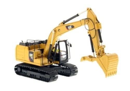1/50 Diecast Alloy Masters CAT Caterpillar 323F Hydraulic Excavator Thumb Trucks