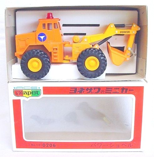 Diapet Japan 1:72 ACE WHEEL DIGGER TRUCK Yonezawa Toys K-3 MIB`80 C-10 RARE!