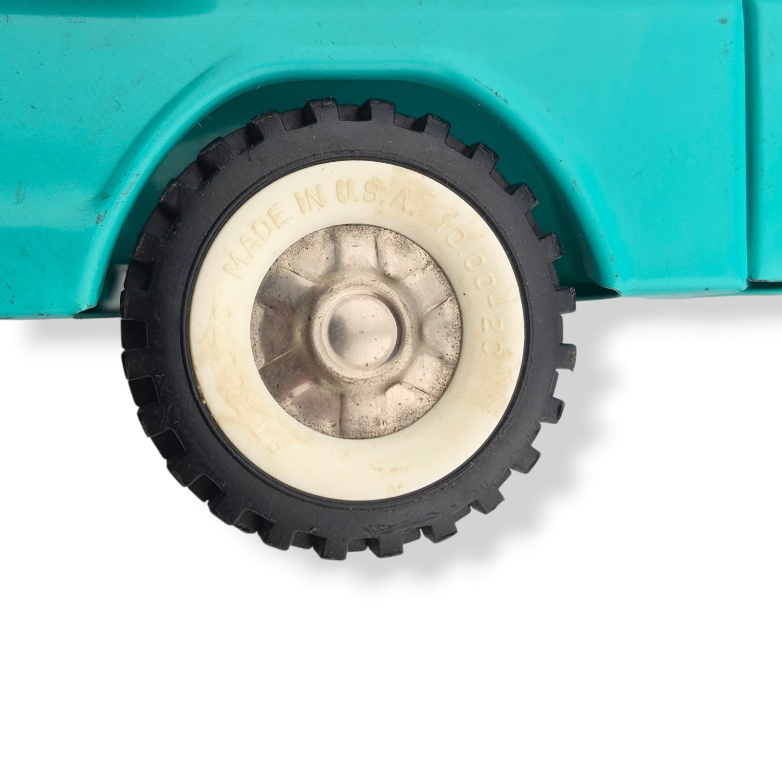 Vintage 1960s Structo Pressed Steel Chevy Corvair Rampside Pickup Truck Teal