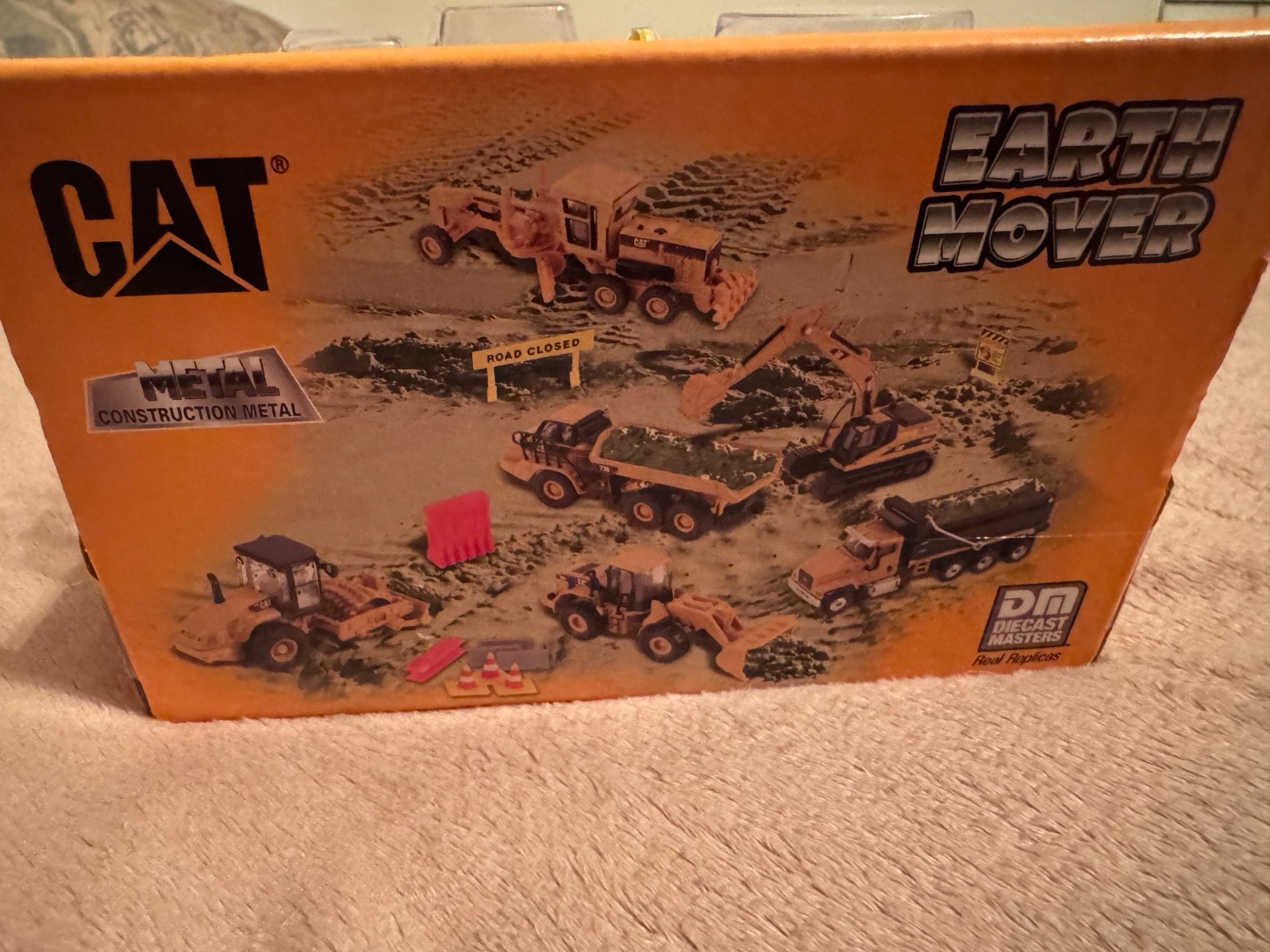 Diecast Masters CAT Earth Movers Motor Grader Metal Construction Toy Replica New