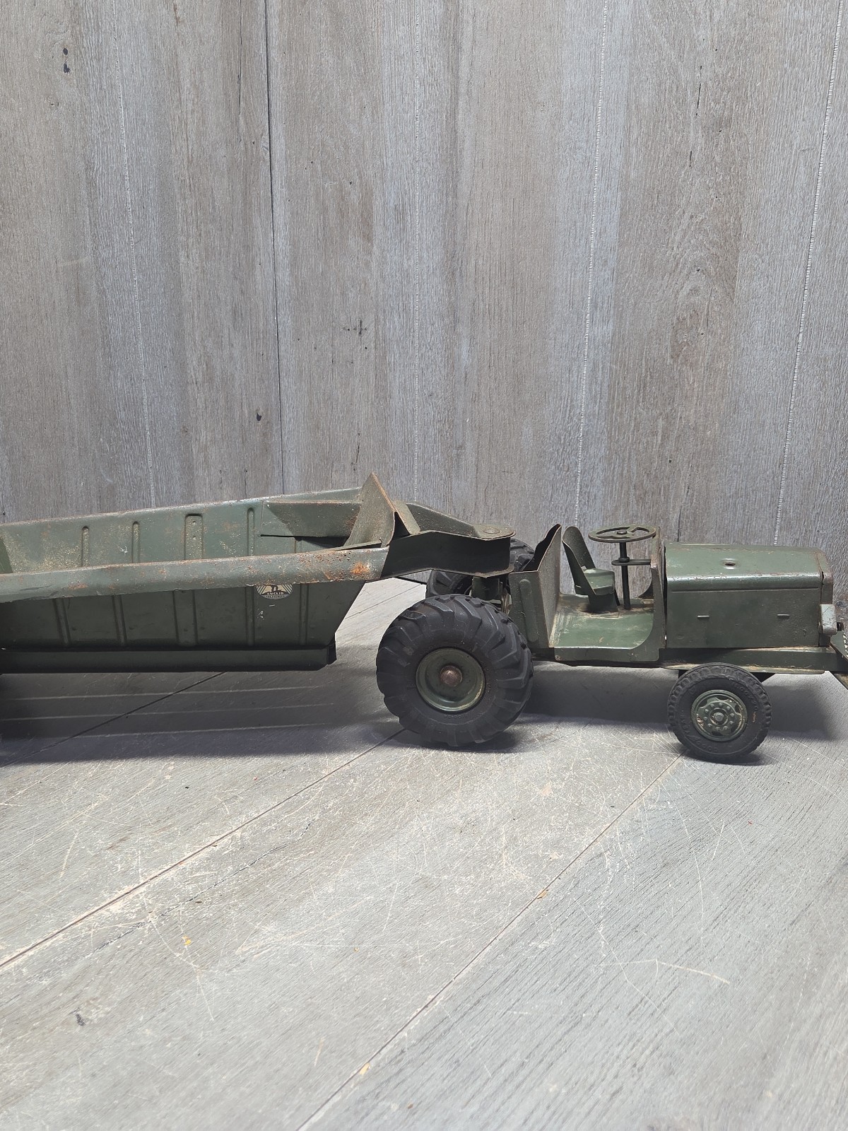 Vintage Doepke Model Toys Euclid “the Pioneer” Earth Mover (Needs Restoration)