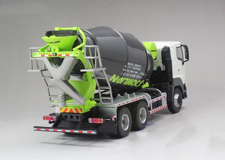 1:38 24CM ZOOMLION HINO700 10m³ Mixer Vehicle Diecast Truck Model Collection