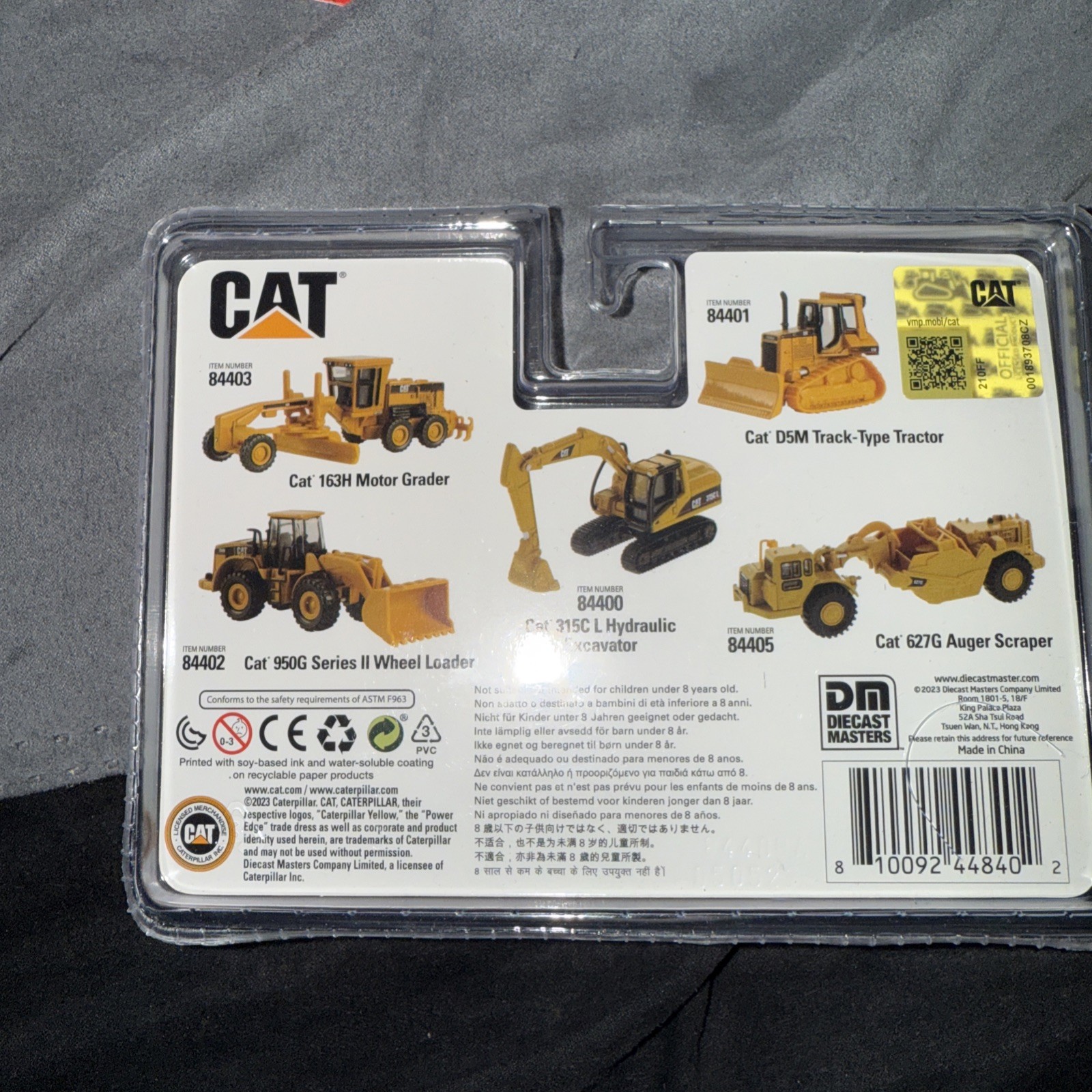 Diecast Masters | 1:87 Cat 950G Series II Wheel Loader | Model 84402 (New in Pk)