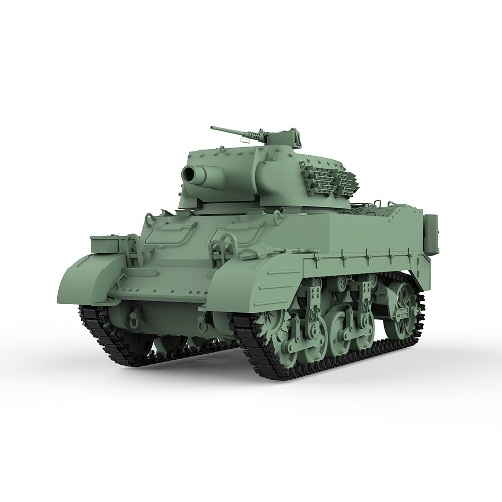 SSMODEL 760 V2.0 1/700 Model Kit US M8 Howitzer Carrier