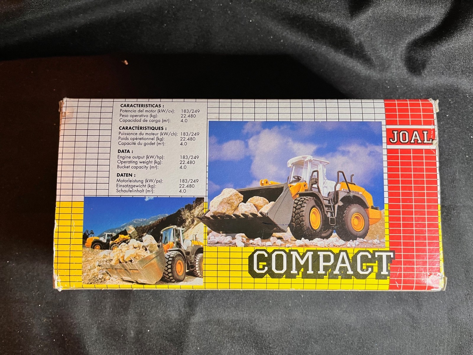 JOAL 263 Liebherr L 564 Wheel Loader with White Cab 1:50 Scale New In Box! NIB