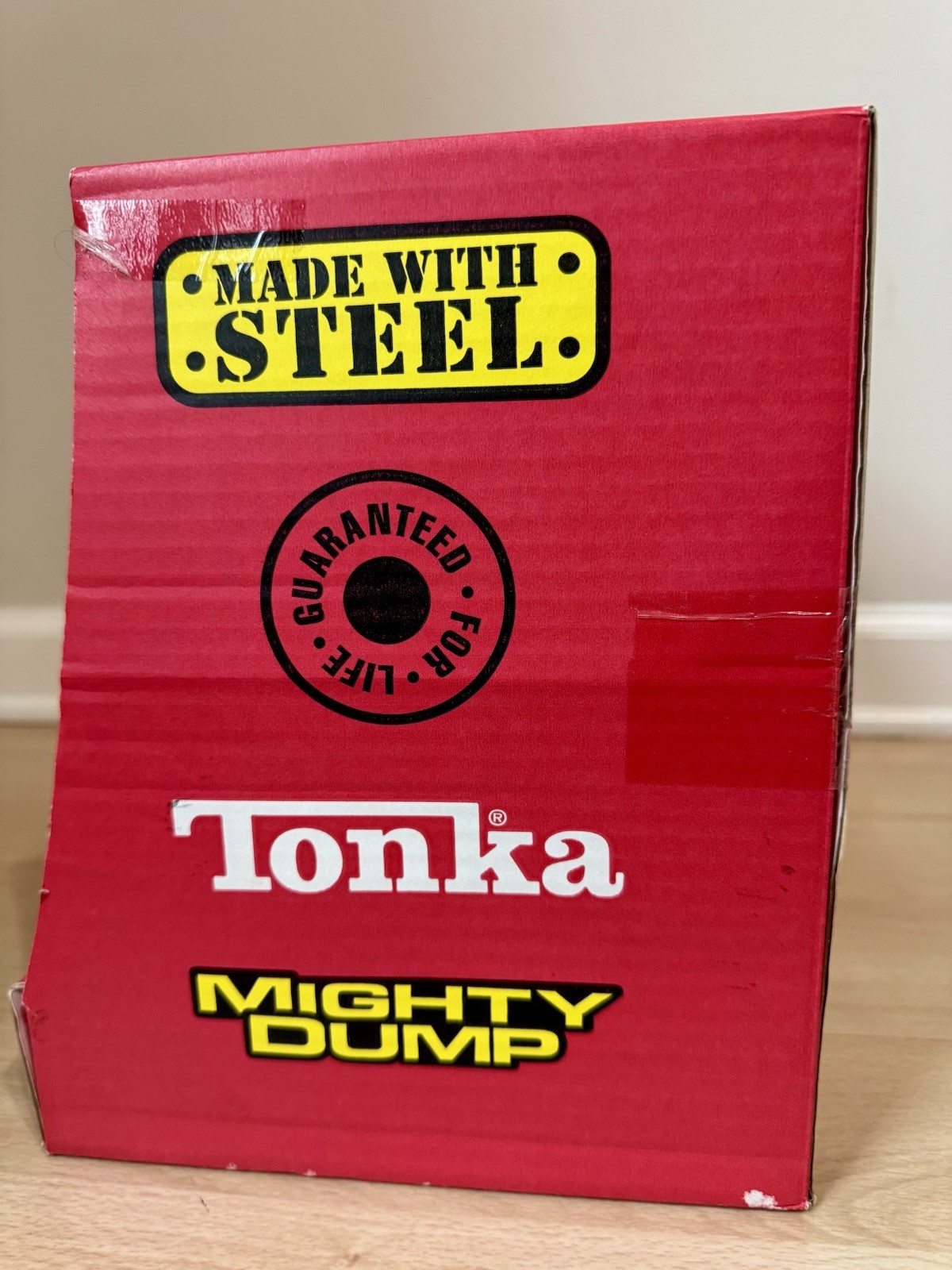 NIB Mighty Tonka #768 Pressed Steel 17″ Dump Truck 2001 NOS in Orig Box