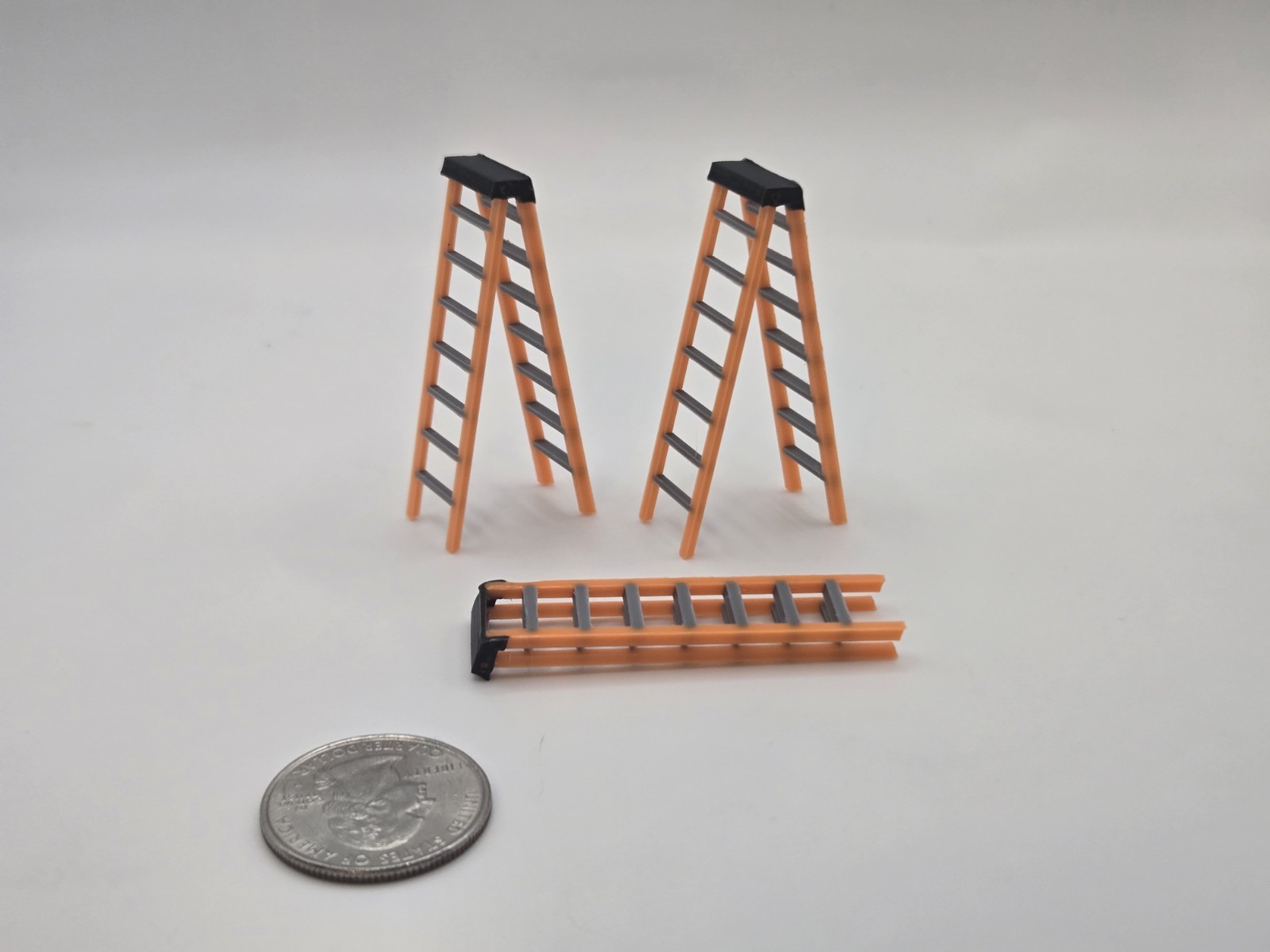 1/50 Scale Posable 8′ Step Ladder *3 Pack*
