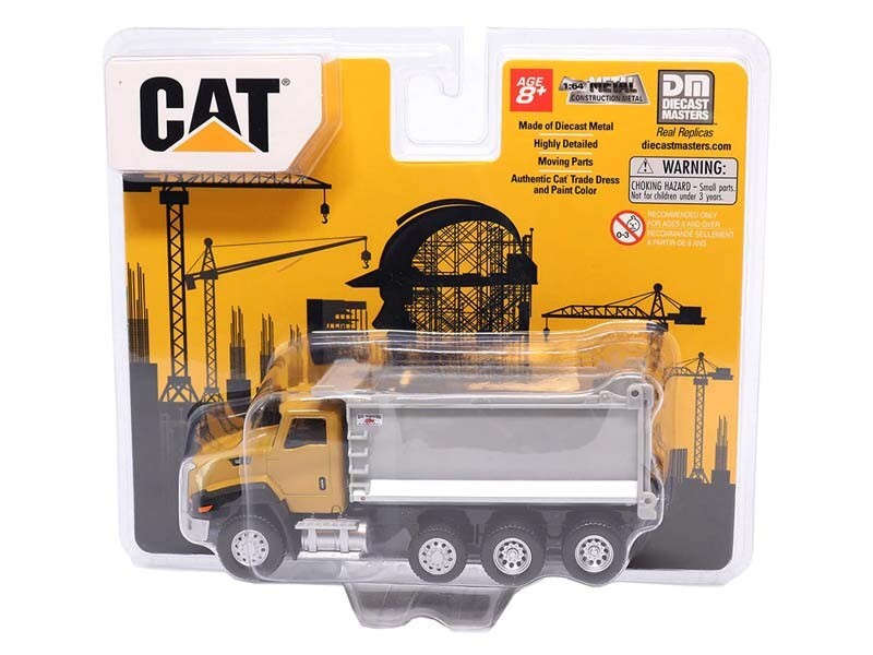 CAT Caterpillar CT660 Dump Truck 1:64 Scale Model – Diecast Masters 84643CS