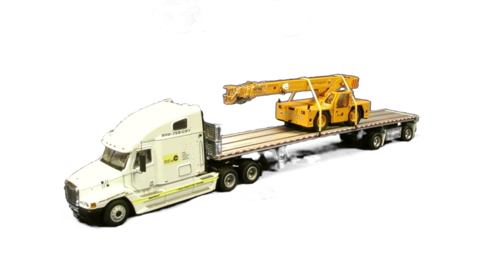 Sword SW3371 Freightliner Great Lakes Power w/East Trailer & Shuttlelift 1/50 MB