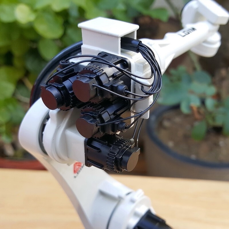 1:10 LGIM Mechanical Robotic Arm UR Intelligent Robot Machine Diecast Model