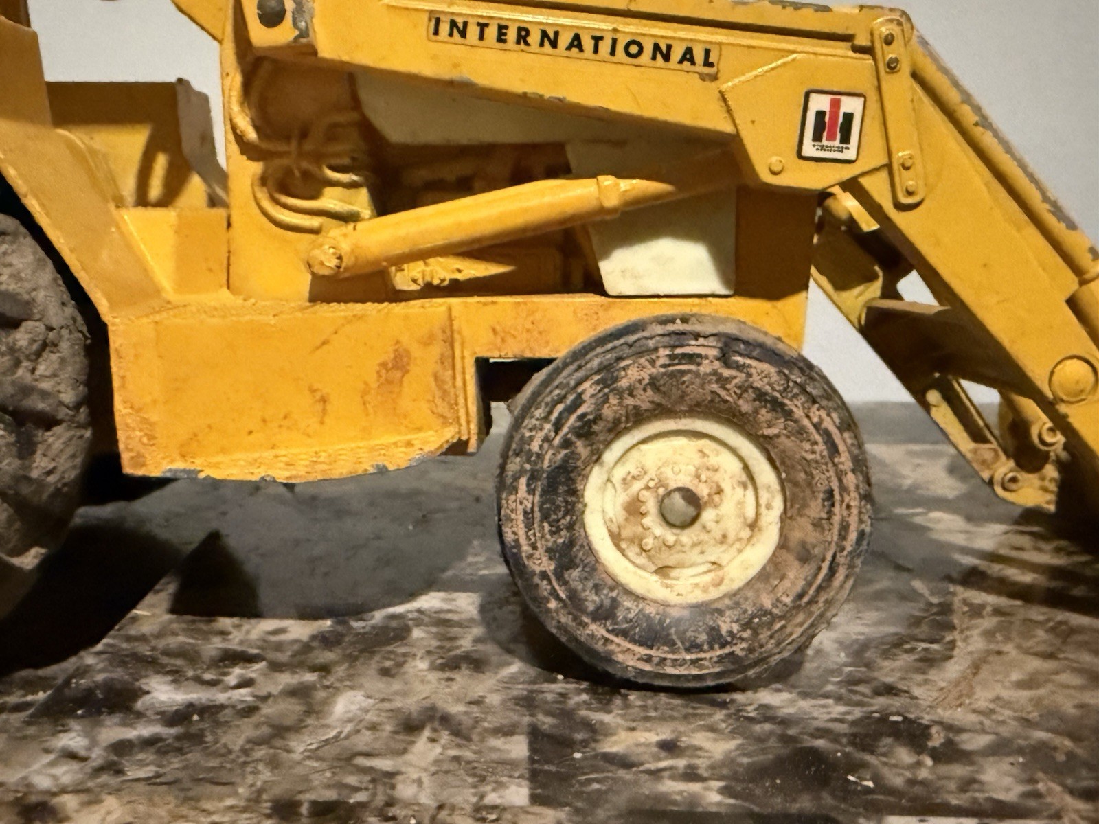 International Harvester Tractor Loader Backhoe