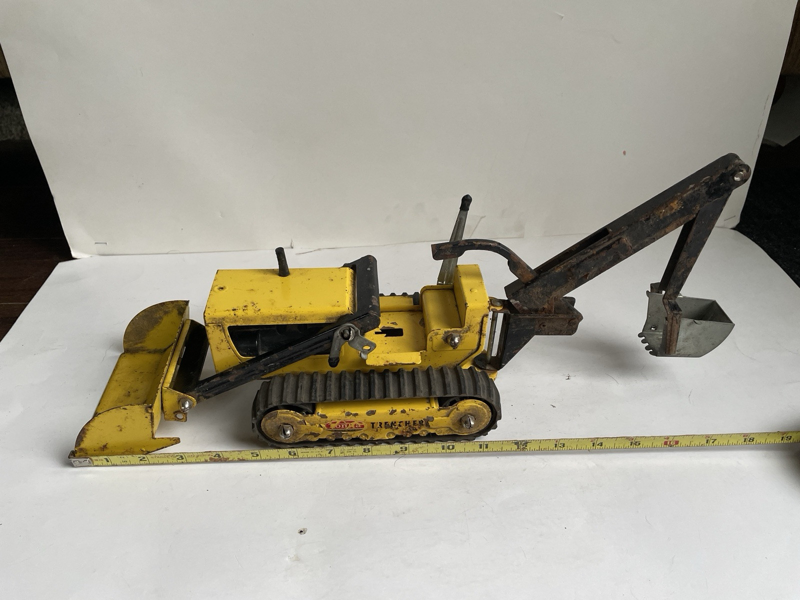TONKA Trencher Backhoe Loader (4)