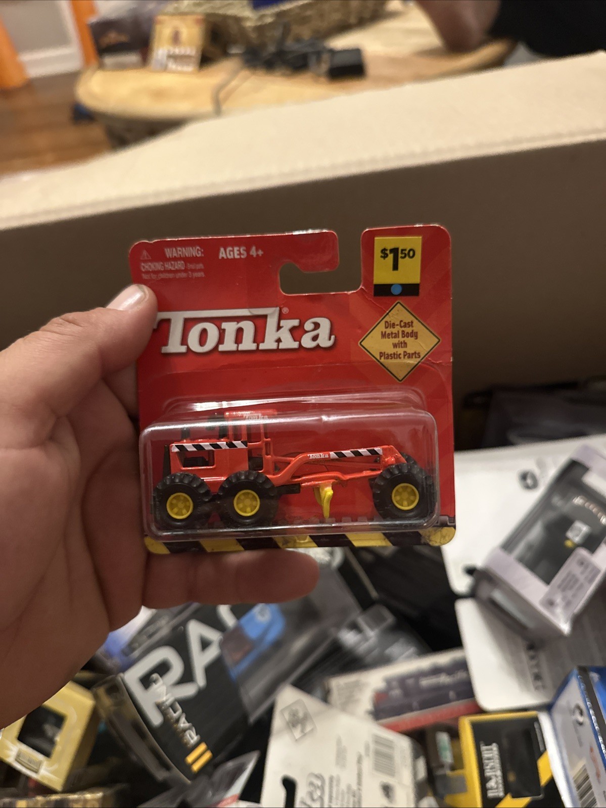 Vintage Tonka – Maisto – Hasbro Diecast Construction Road Grader Box 2