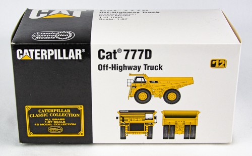 Classic Construction Models Brass CAT 777D Off-Highway Truck Limited – #49/1000
