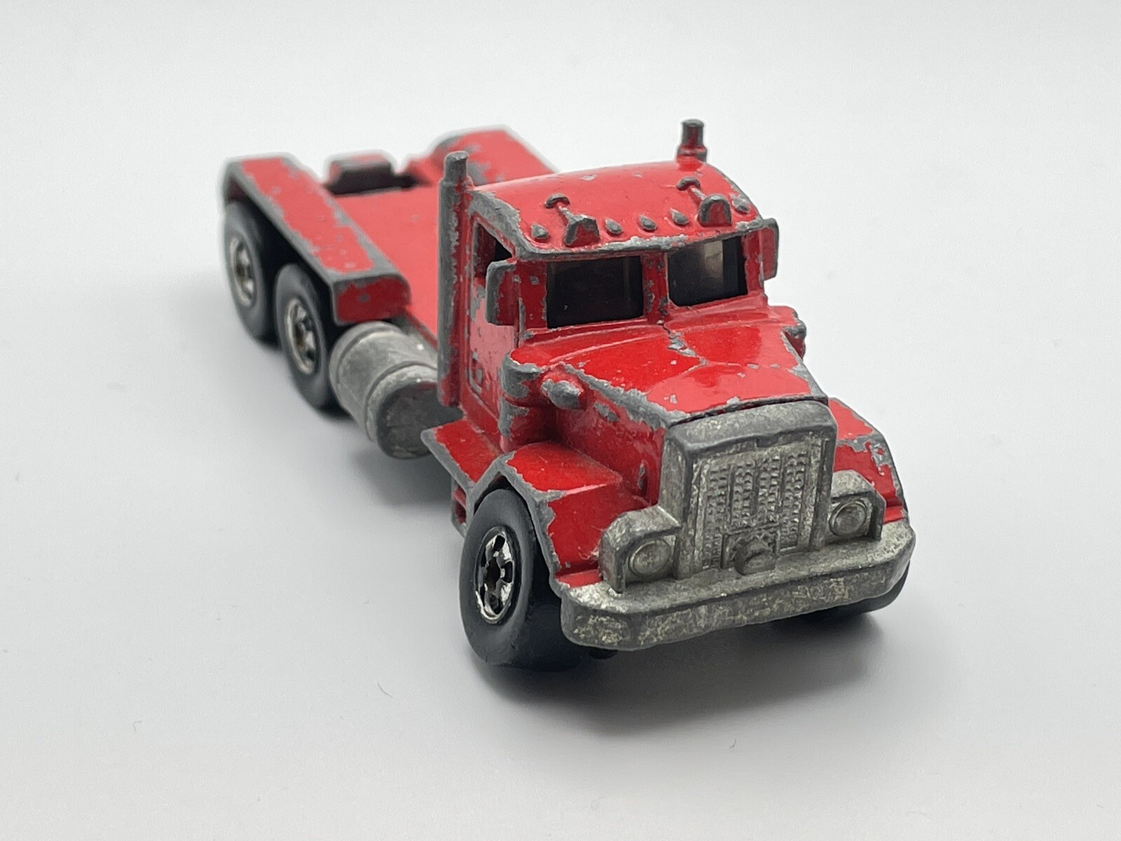 Hot Wheels Vintage 1979 Malaysia Peterbilt Semi Tractor Trailer Truck Hauler Cab