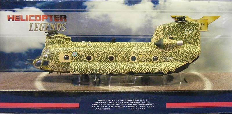 Corgi 34209 Boeing-Vertol Chinook HC.1 Special Svc. Helicopter Die-cast 1/72 MIB
