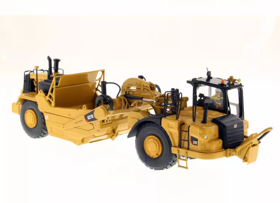 1:50 DM CAT627K Wheel Tractor-Scraper Construct Machine Equipment Diecast Model
