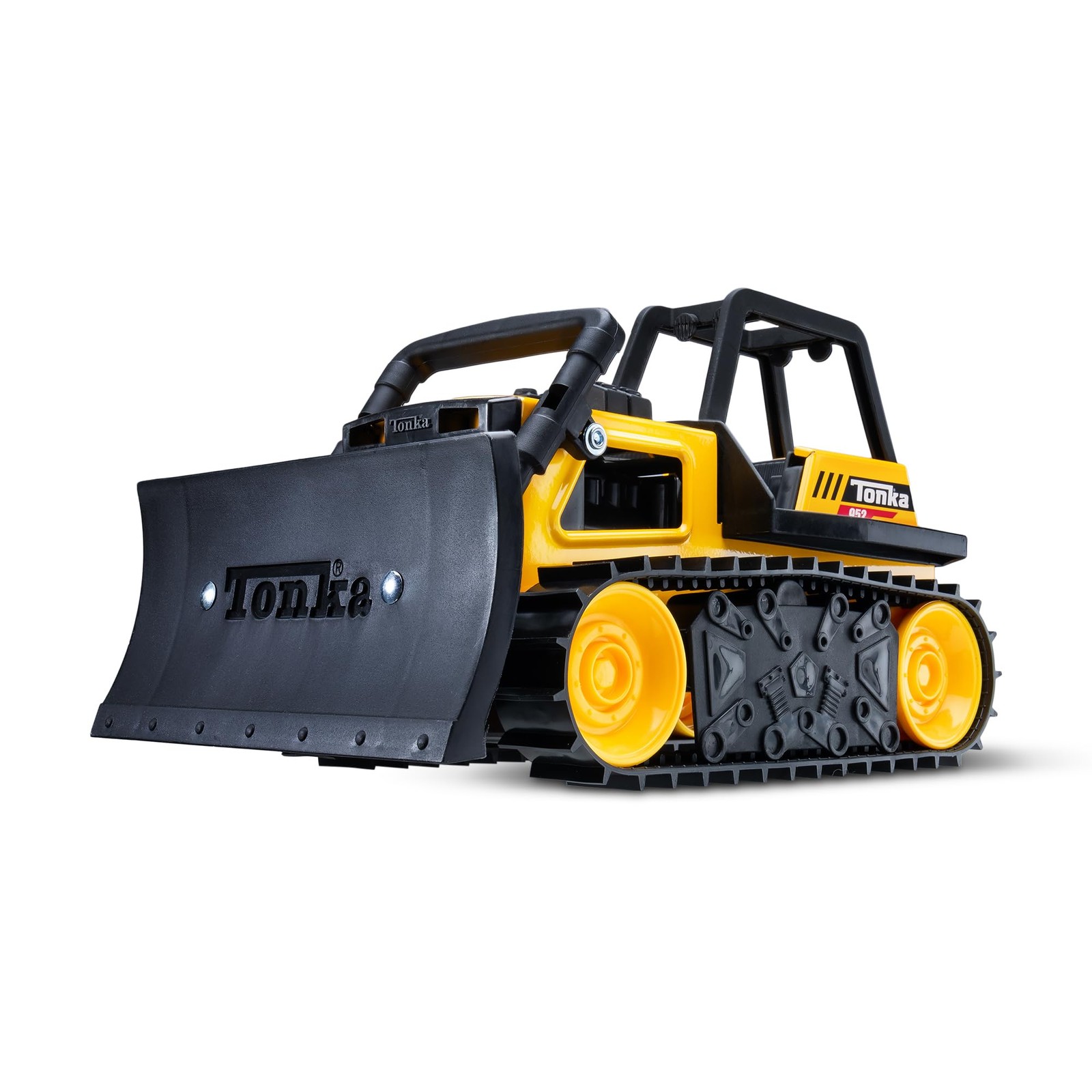Steel Classics Bulldozer – Made with Steel & Sturdy Plastic, Yellow Toy