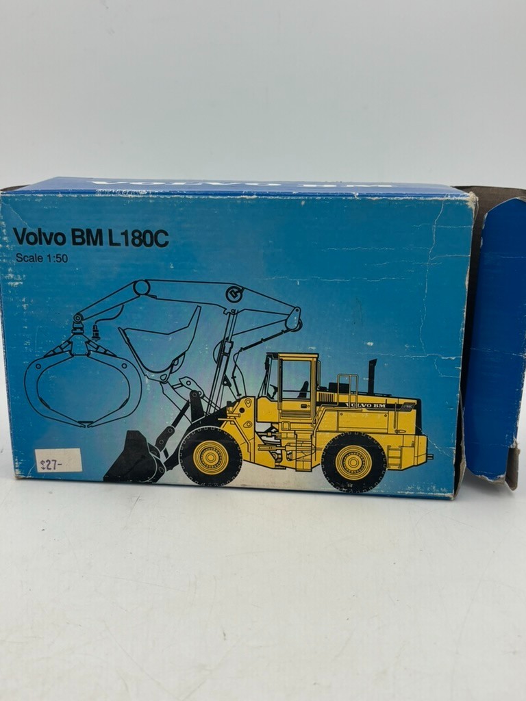 1/50 Scale Diecast Volvo BM L 180C HIGH-LIFT Loader with box