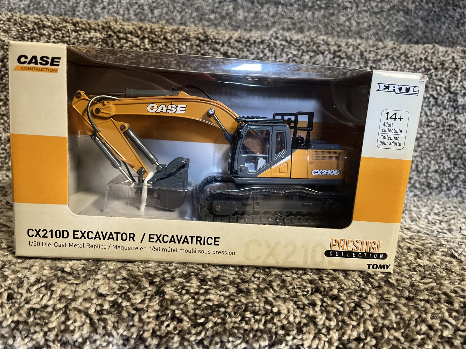 ERTL 1/50 Diecast Prestige Series Case CX210D Excavator NEW!!!