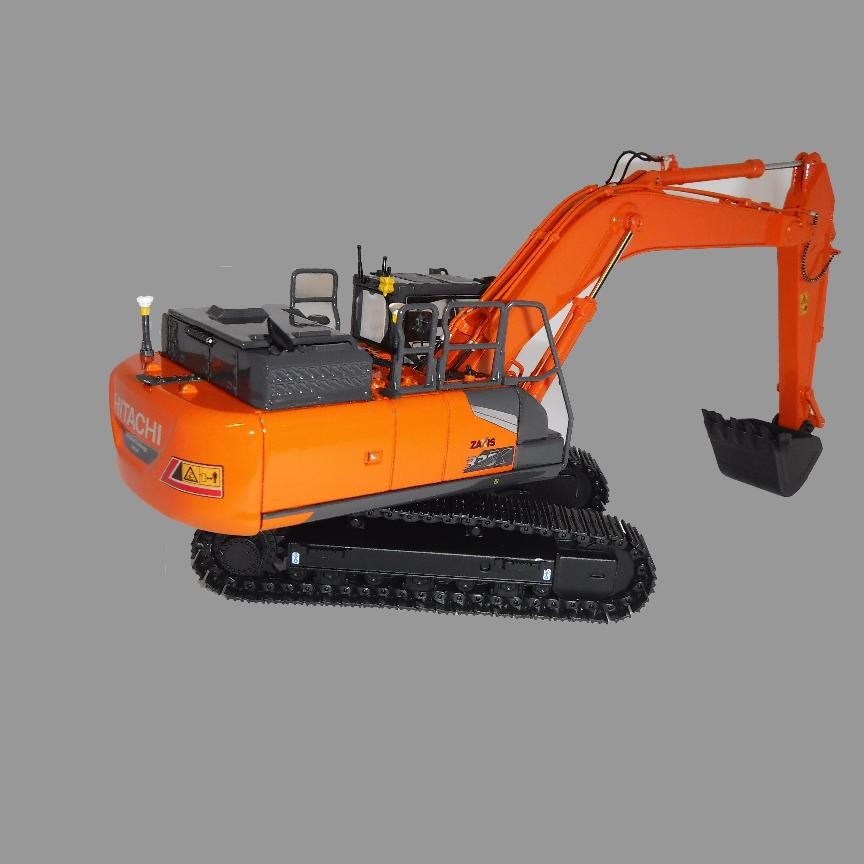 HITACHI 1/50 Scale Model Hydraulic Excavator ZX330X-7 ICT From Japan New