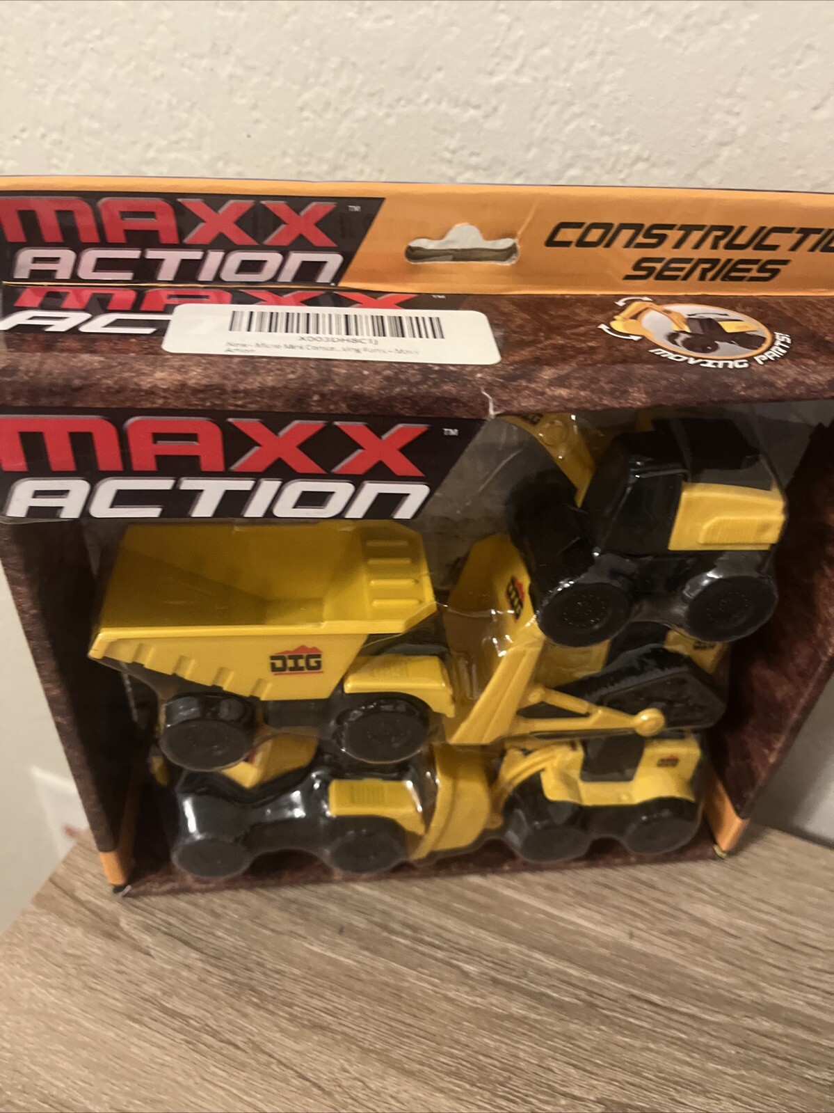 Sunny Days Maxx Action Dig Construction Series 5 Piece Vehicle Set Age 3 & Up