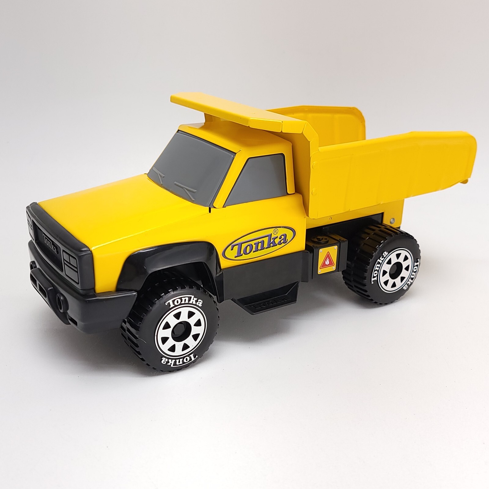 TONKA Yellow Dump Truck Pressed Steel 2012 Hasbro Construction Vehicle #13090E