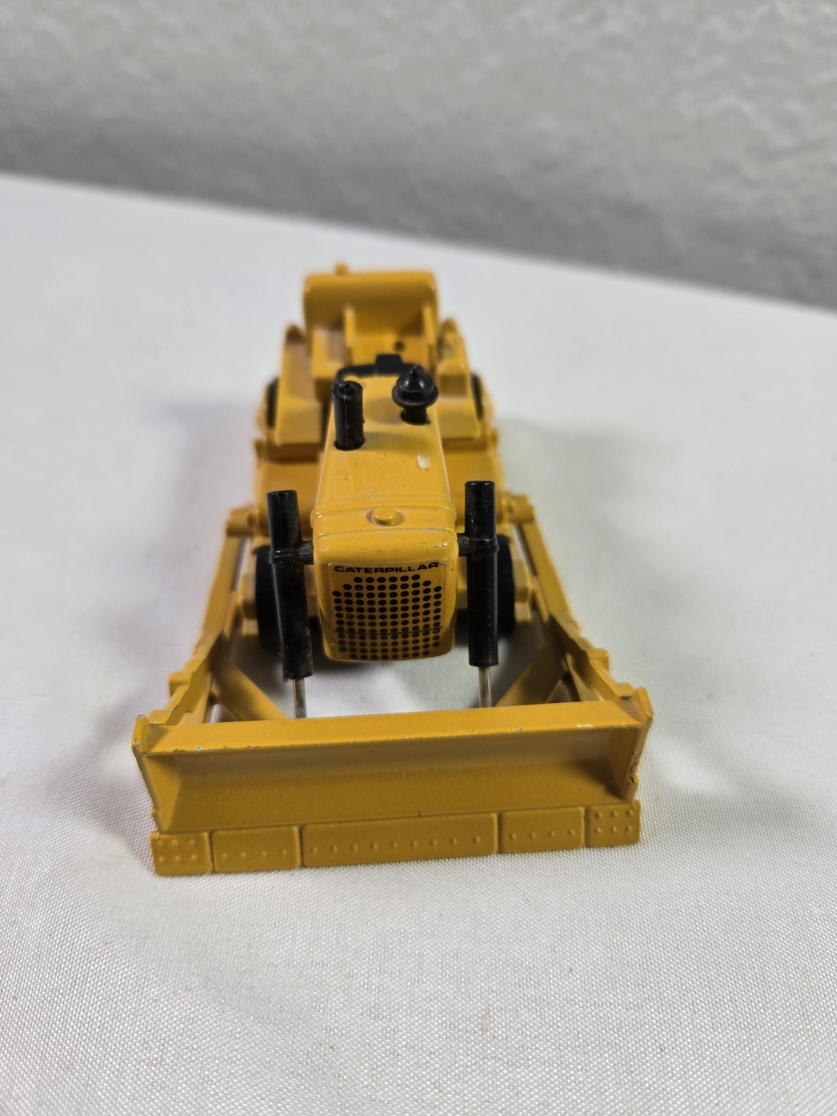 Vintage Shinse Mini Power Caterpillar Diecast Dozer No 13 Made In Japan