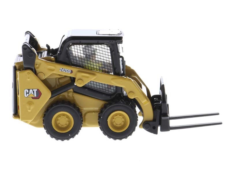 CAT Caterpillar 242D3 Skid Steer Loader High Line 1:50 by Diecast Masters 85676