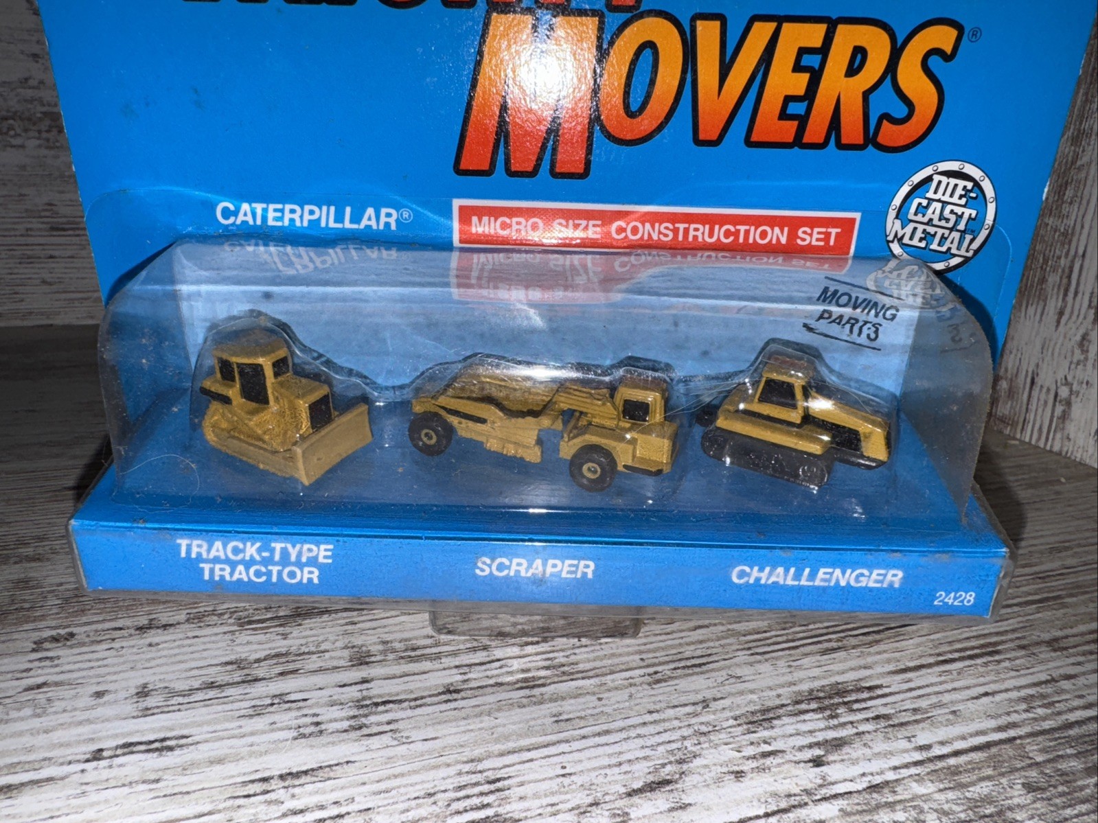 ERTL Replica Mighty Movers Caterpillar Micro Size Construction Sets