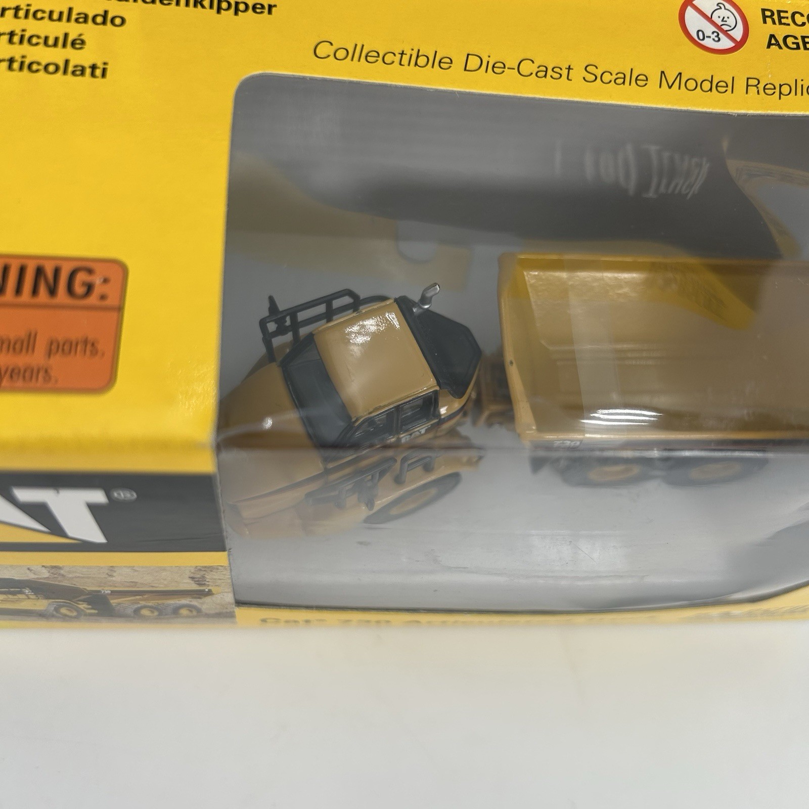 Norscot Scale Models 1:87 CAT Die-Cast 55130 730 Articulated Truck NIB