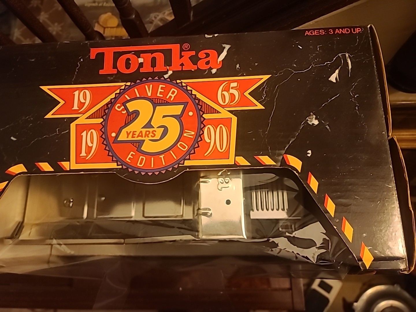 NIB Silver Edition Tonka 25th Anniversary Dump Truck Never Opened 1990 # 2500